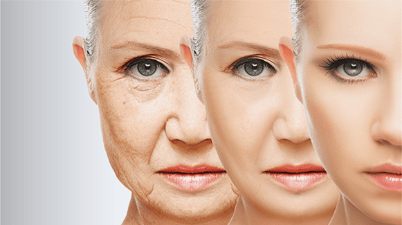 az arcbőr fiatalításának szakaszai